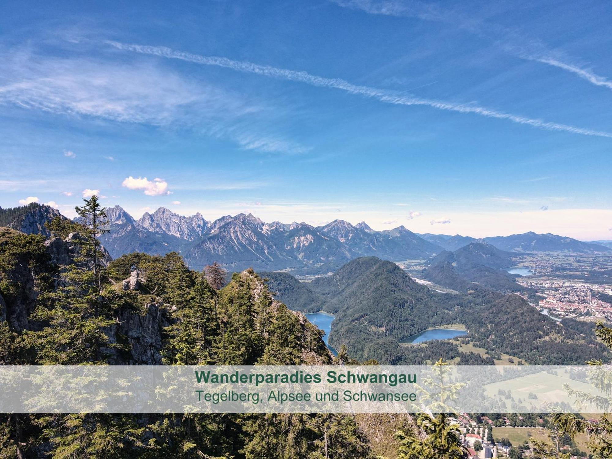 Chalet - Ferienwohnungen - Biohof Stoeger - Panoramasuedbalkon - Grandiose Aussicht Auf See, Berge Und Schloss Neuschwanstein รีเดิน ภายนอก รูปภาพ