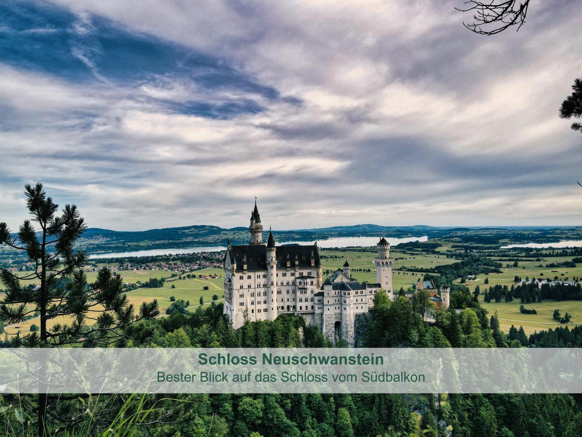 Chalet - Ferienwohnungen - Biohof Stoeger - Panoramasuedbalkon - Grandiose Aussicht Auf See, Berge Und Schloss Neuschwanstein รีเดิน ภายนอก รูปภาพ